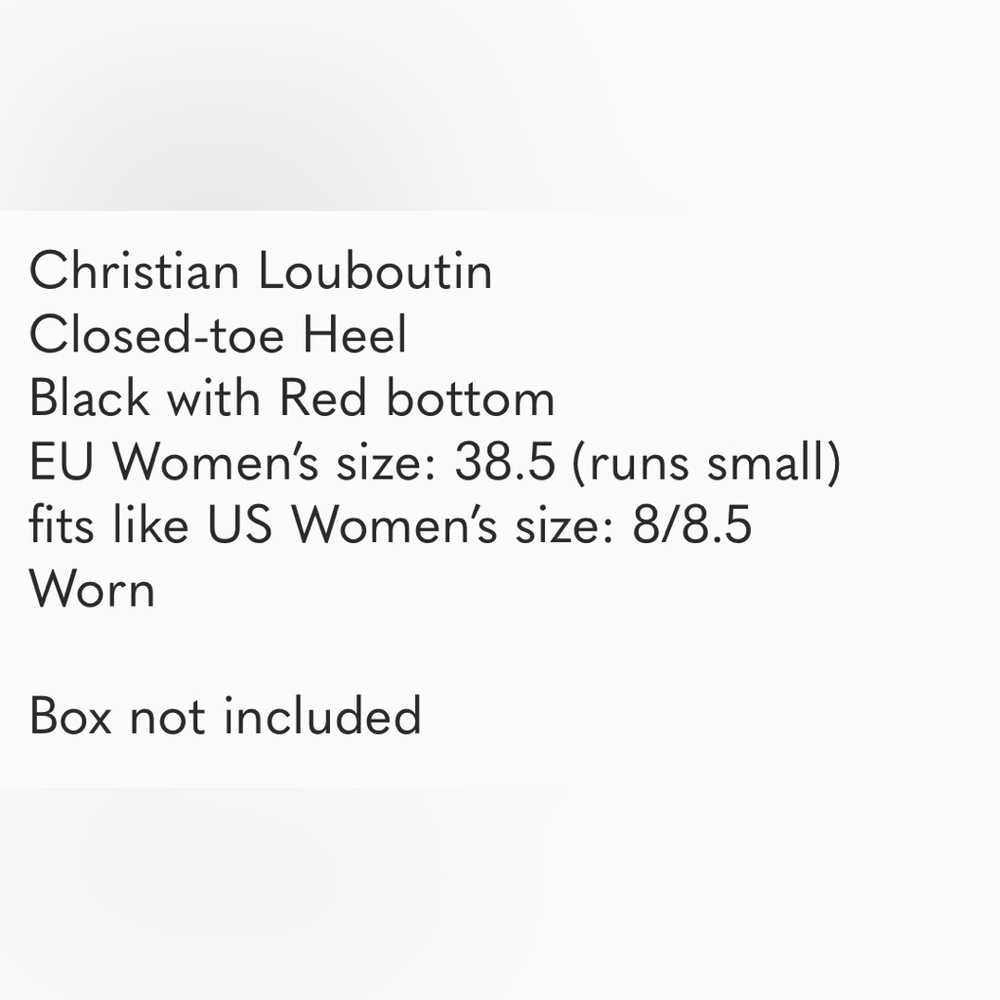 Christian Louboutin - Picture 2 of 5